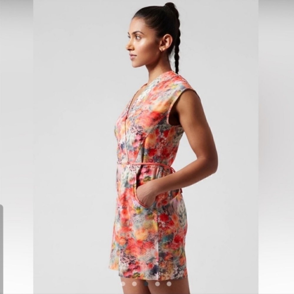 Athleta Floral Romper - Picture 4 of 7